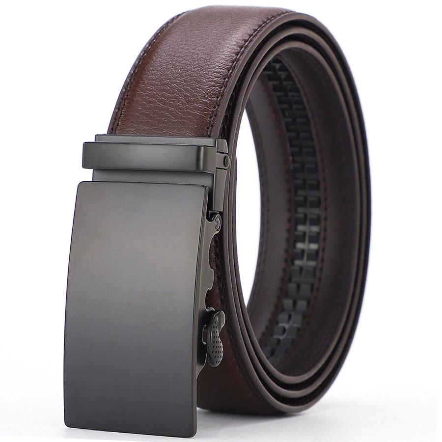 Men's All-match Automatic Buckle Cowhide Belts