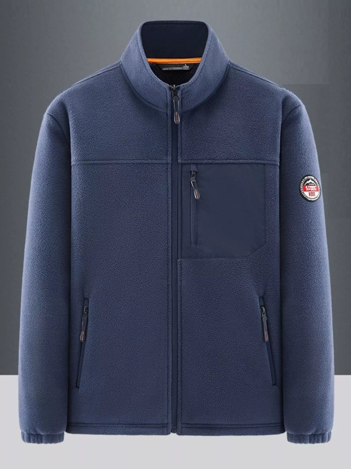 Men's Plus Size Warm Fleece Outdoor Jacket
