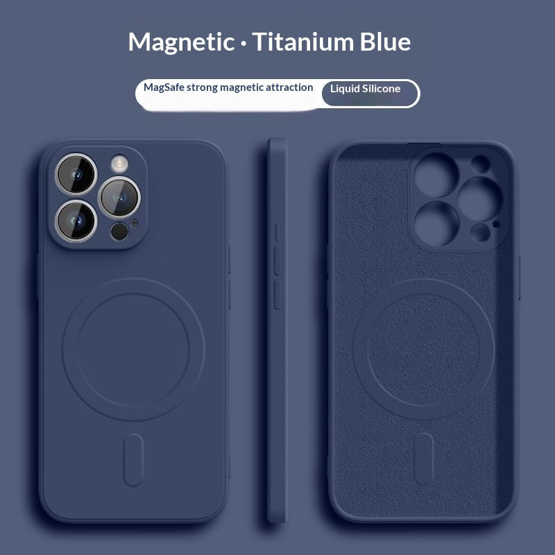 Liquid Silicone Magnetic Phone Case