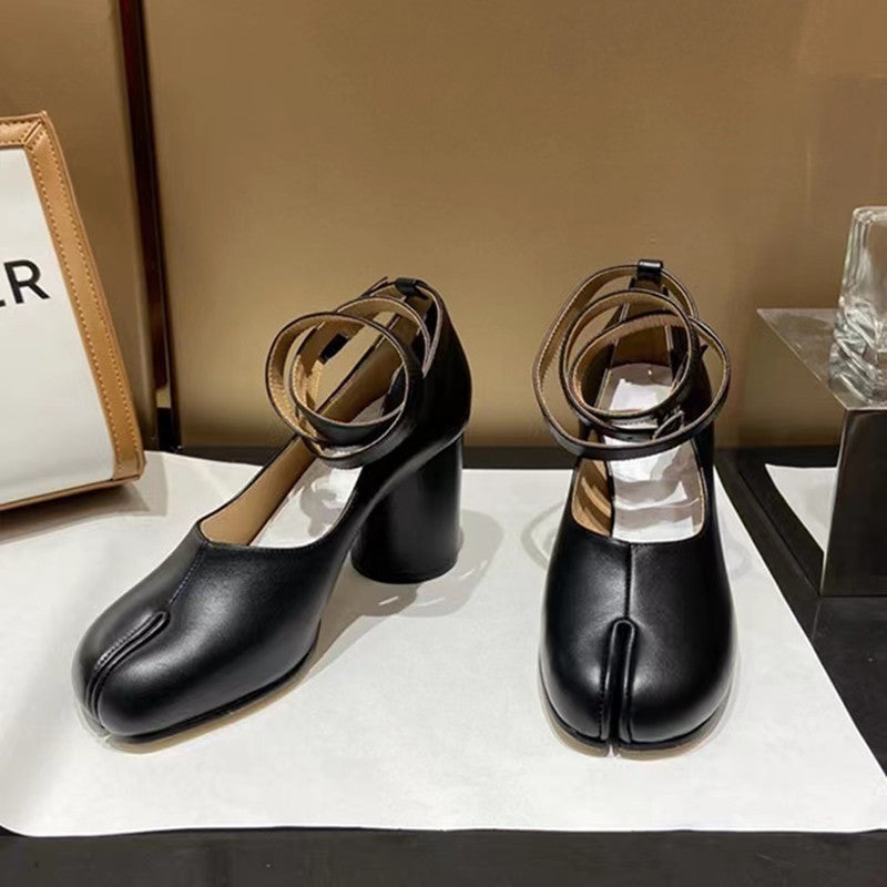 Women's Split Toe Fashion High Heels
