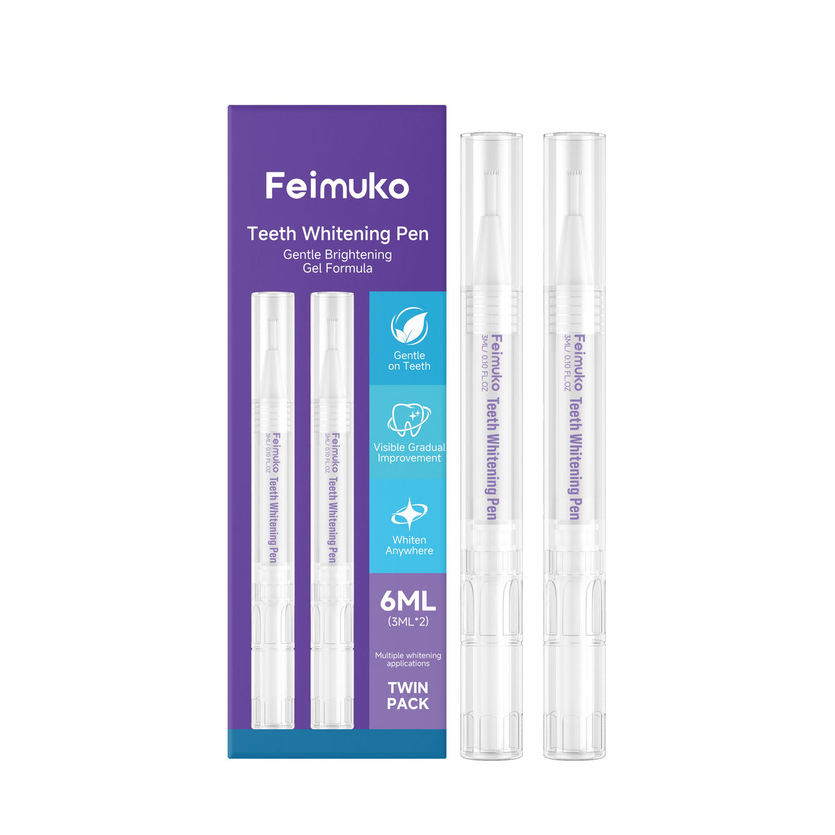 Teeth Care Pens, 6ml, Oral Care Product for Daily Oral Care