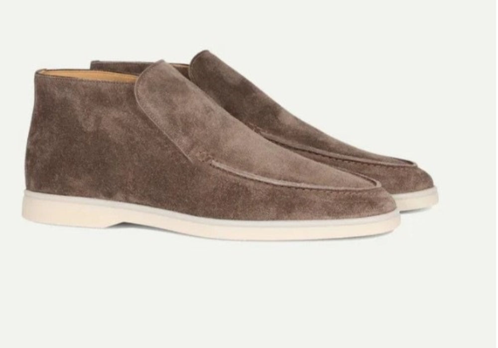 Retro Flat Ankle-length Loafers