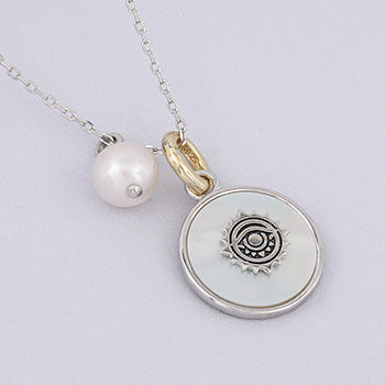 S925 Silver Baroque Pearl Necklace