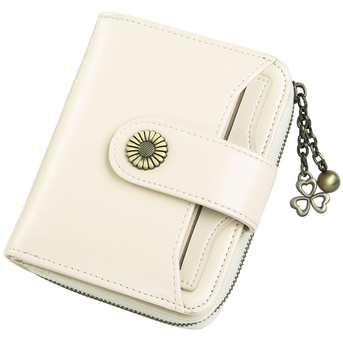 Oil Wax Genuine Leather Wallet