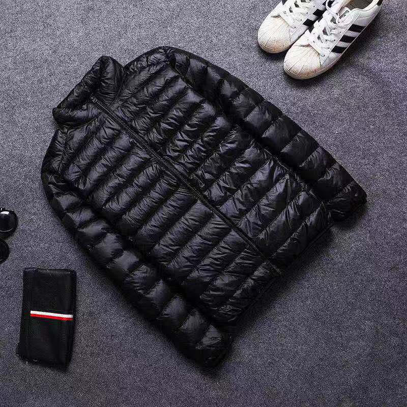 Men's Lightweight Cotton-Padded Jacket with Hood