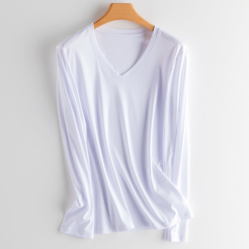 Long-Sleeved Round Neck Autumn T-Shirt