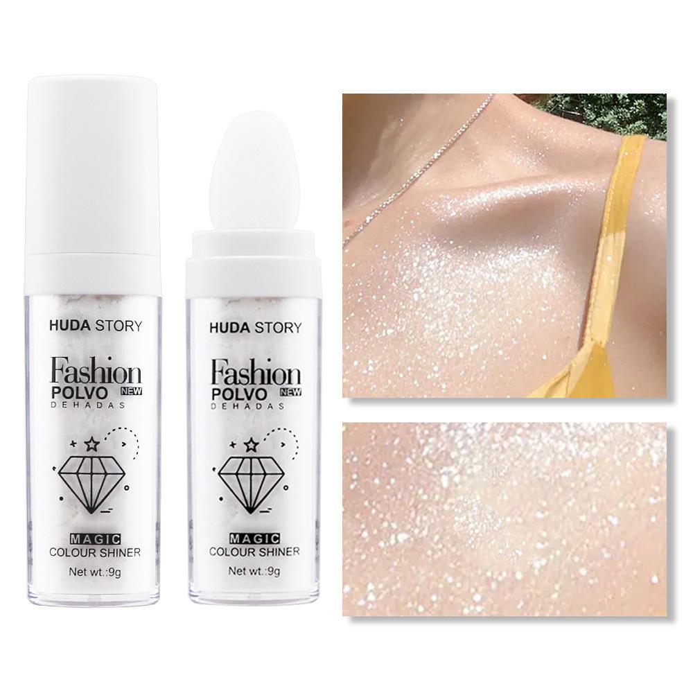 Body & Hair Pearlescent Glitter Powder Makeup