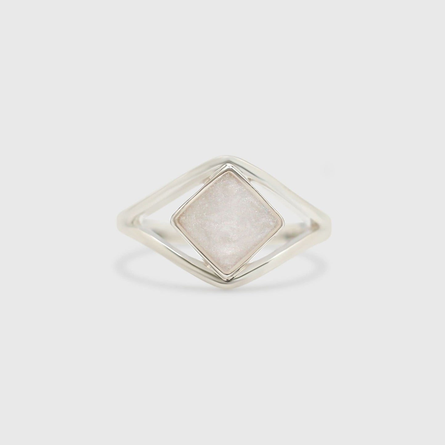 Double Band Square Ring