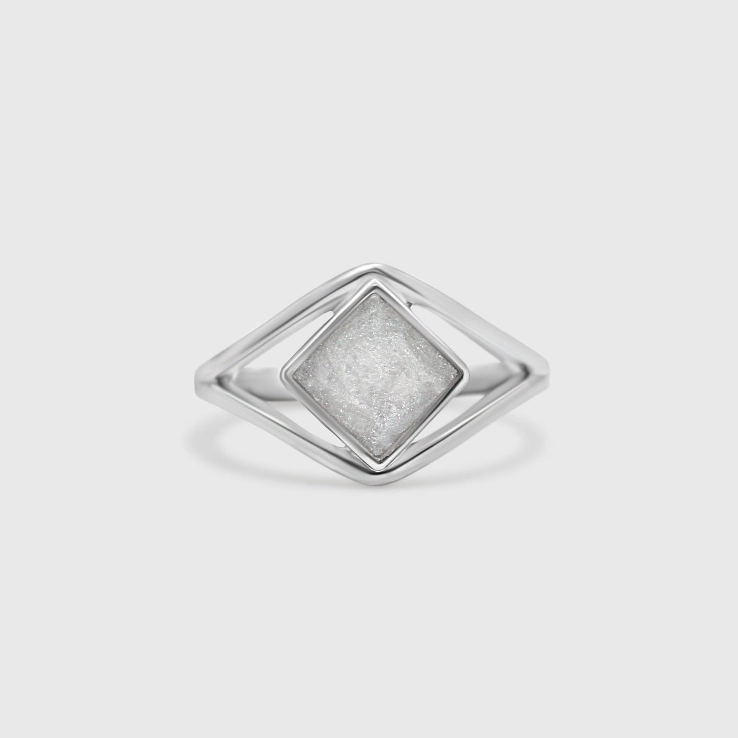 Double Band Square Ring