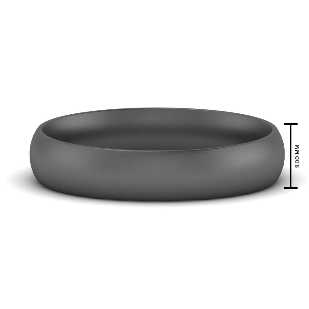 Comfort Fit Mens Wedding Band