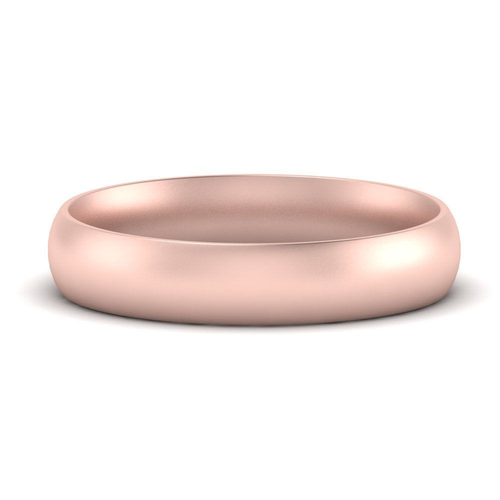 Comfort Fit Mens Wedding Band