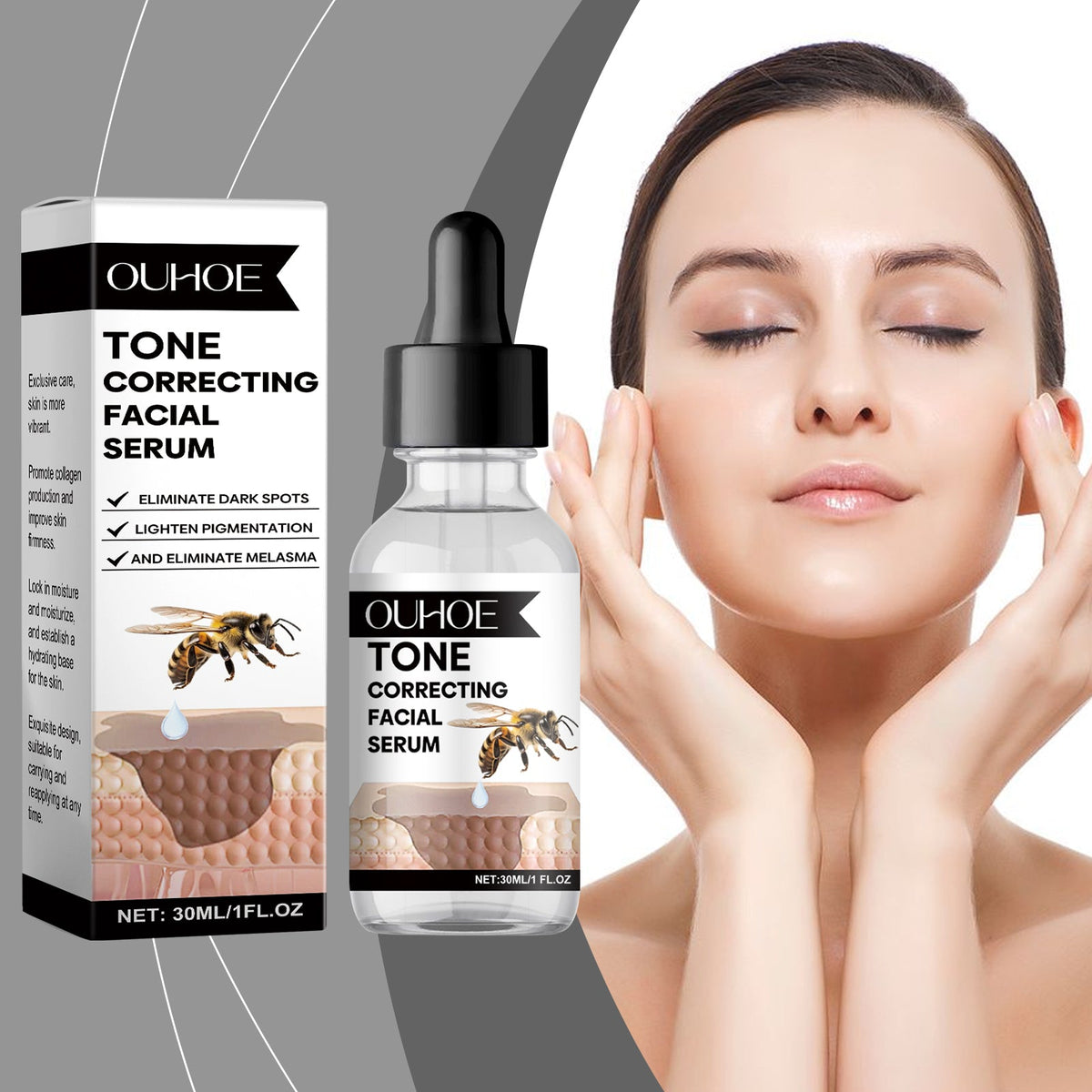 Skin care products Facial Serum Gentle Nourishing Moisturizing Hydrating Soft Skin Daily Care Facial