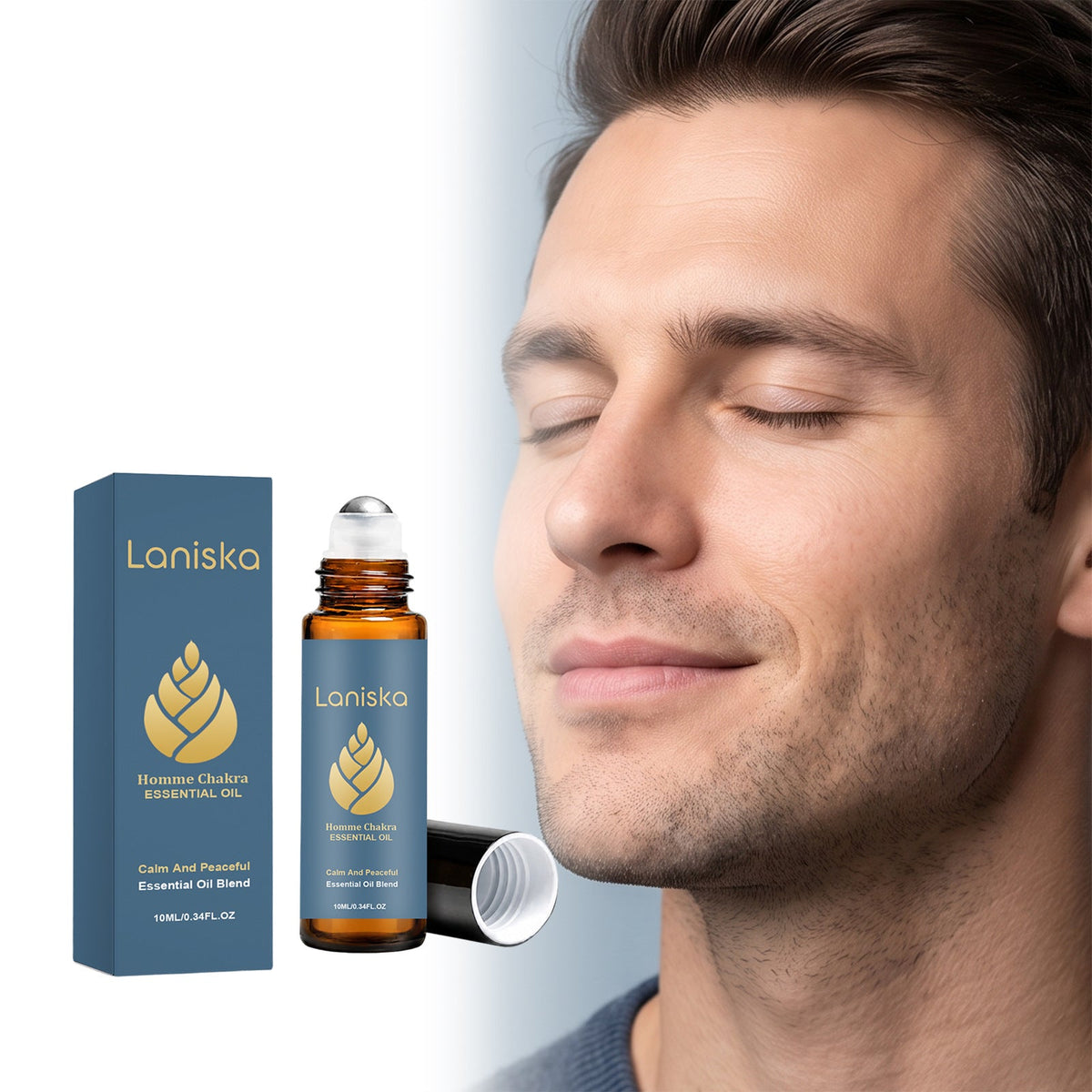 Mens Facial Care Roller Essential Oil