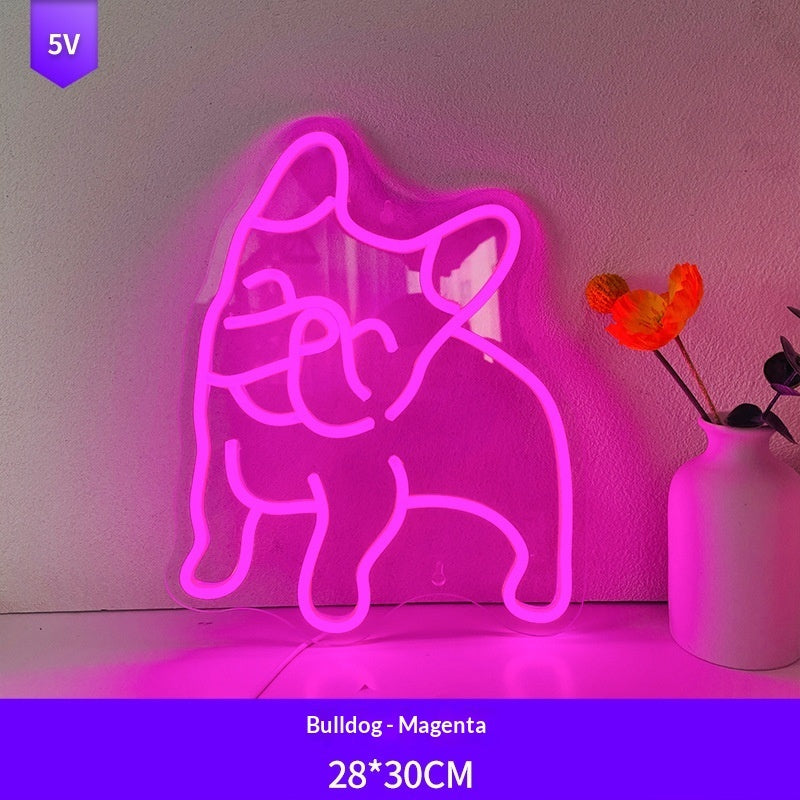 Acrylic Neon LED Decor For Kids Rooms