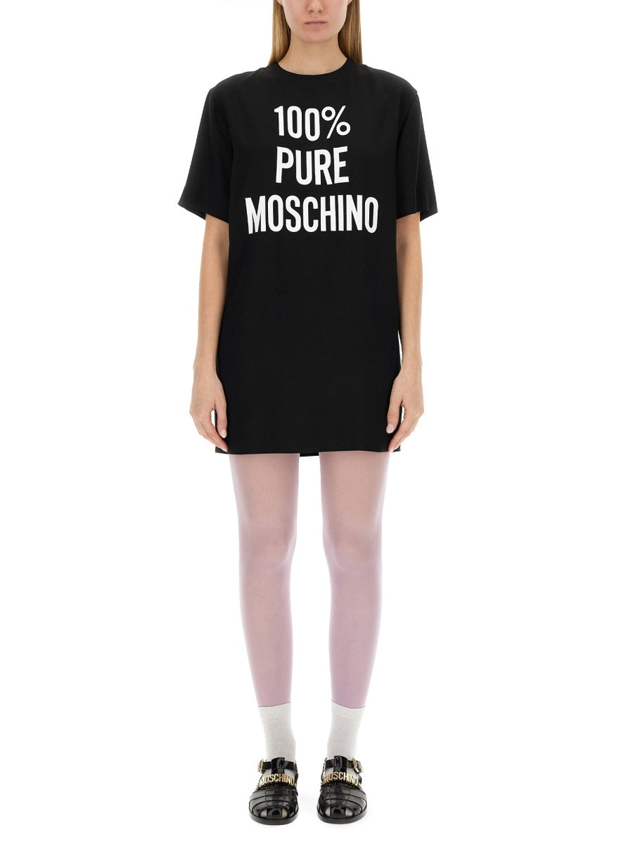 Moschino Women Dress With Logo