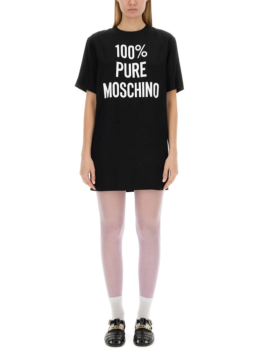 Moschino Women Dress With Logo