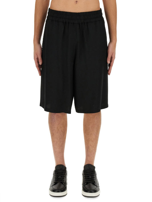 Moschino Men Bermuda With Logo