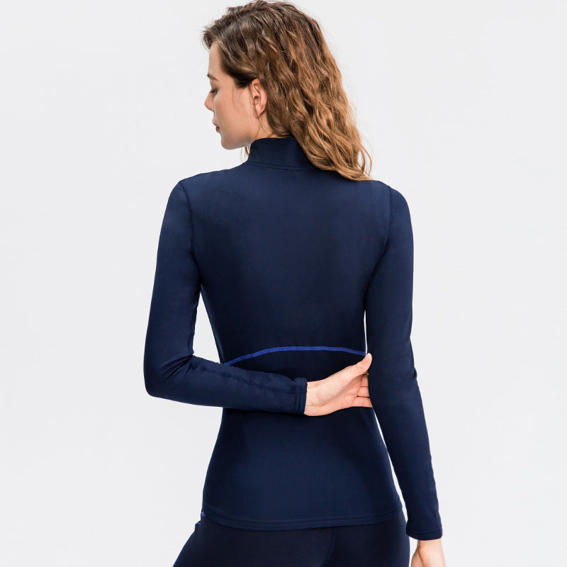 Women's Yoga Sports Half-Zip Hoodie