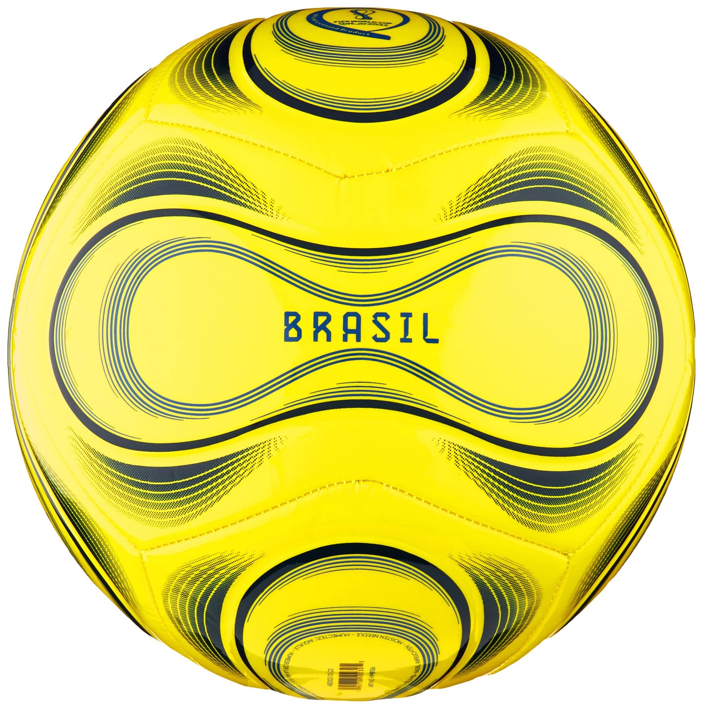adidas Unisex-Adult Official World Cup Club Soccer Ball Bright Yellow/Dark Blue/Blue 5