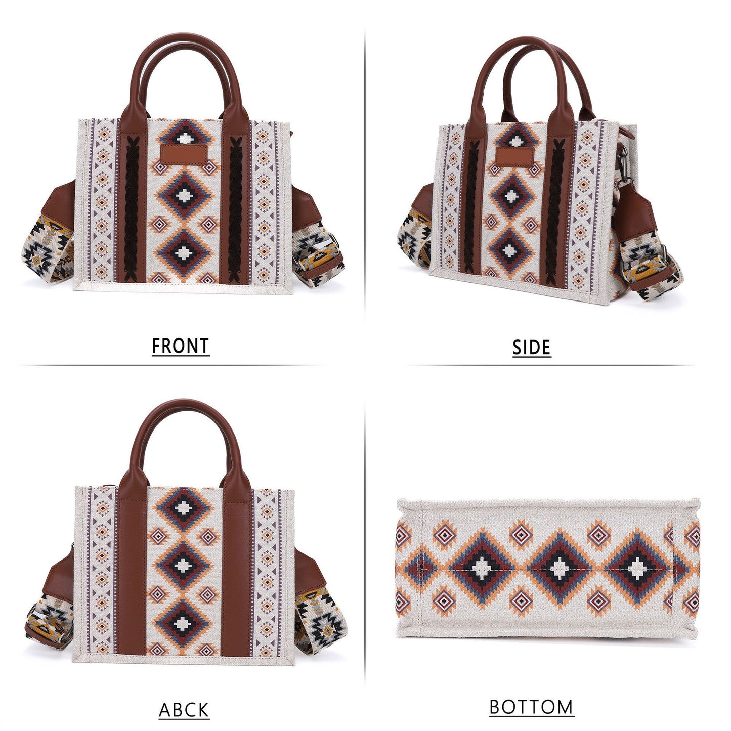 Women's Hand-Woven Messenger Bag