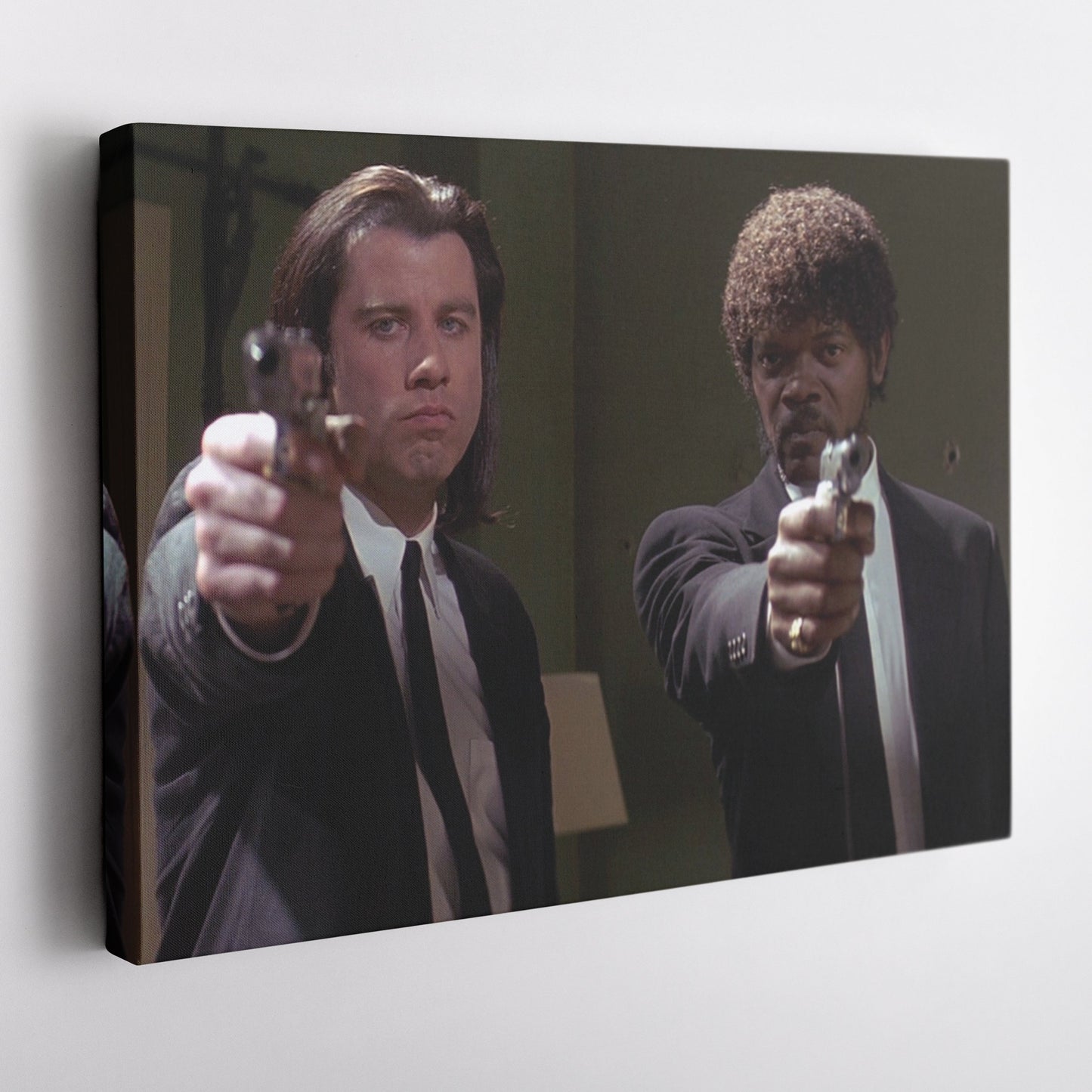 Pulp Fiction Gangsta Canvas – Classic Movie Wall Art