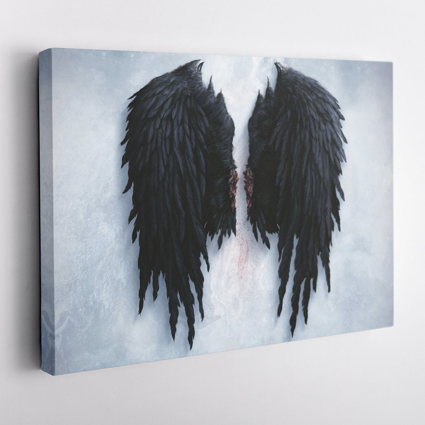 Banksy Angel Wings Canvas – Urban Street Art for Home Decor