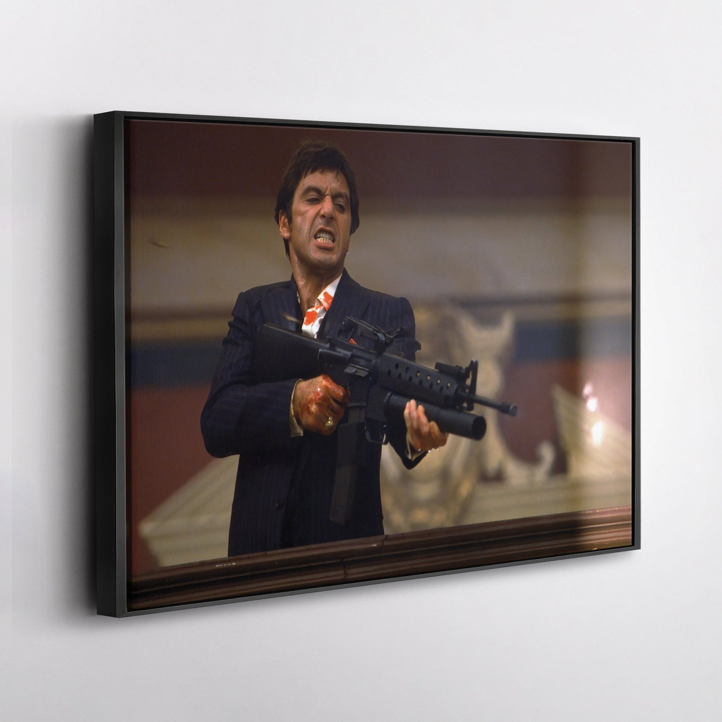 Scarface Canvas – Tony Montana Wall Art for Man Cave
