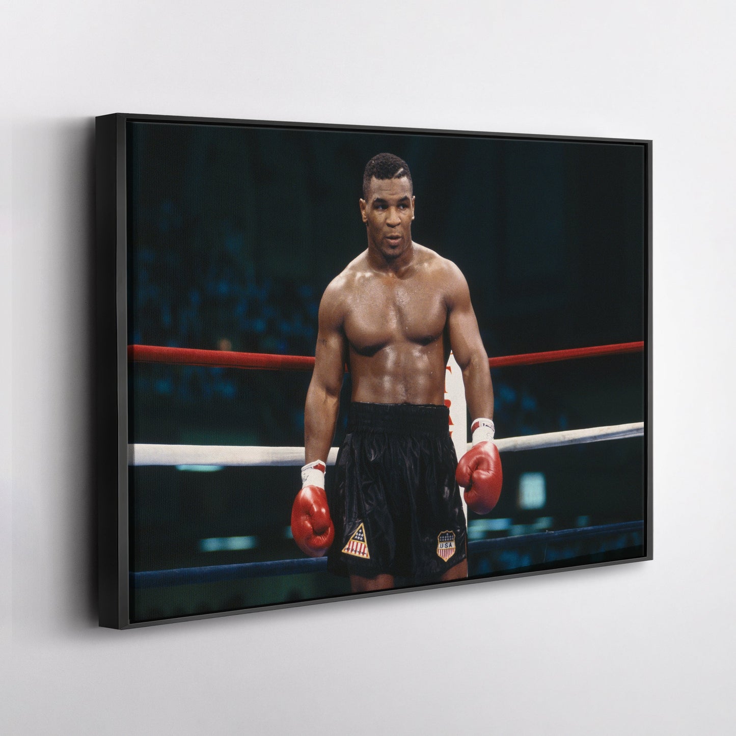 Mike Tyson Canvas – Iron Mike Boxing Wall Art Print