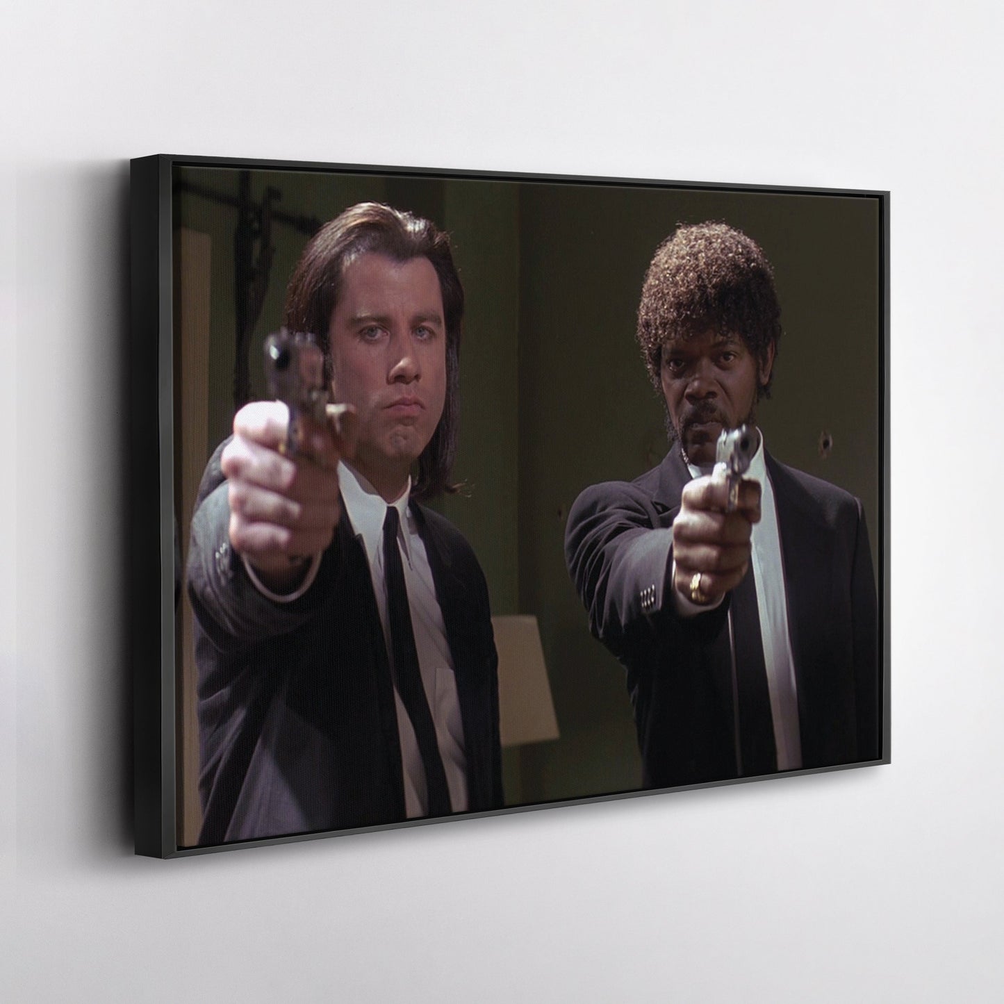 Pulp Fiction Gangsta Canvas – Classic Movie Wall Art