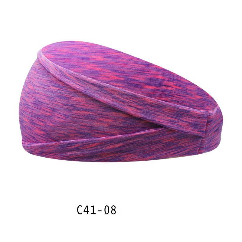 Hairband Sweat-absorbent Solid Color Fashion Yoga