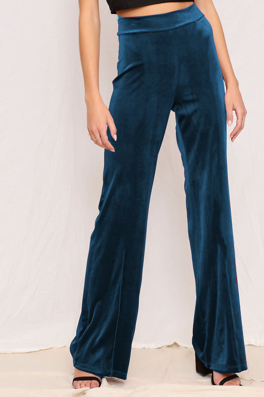 Pantalones de tiro alto de talla grande