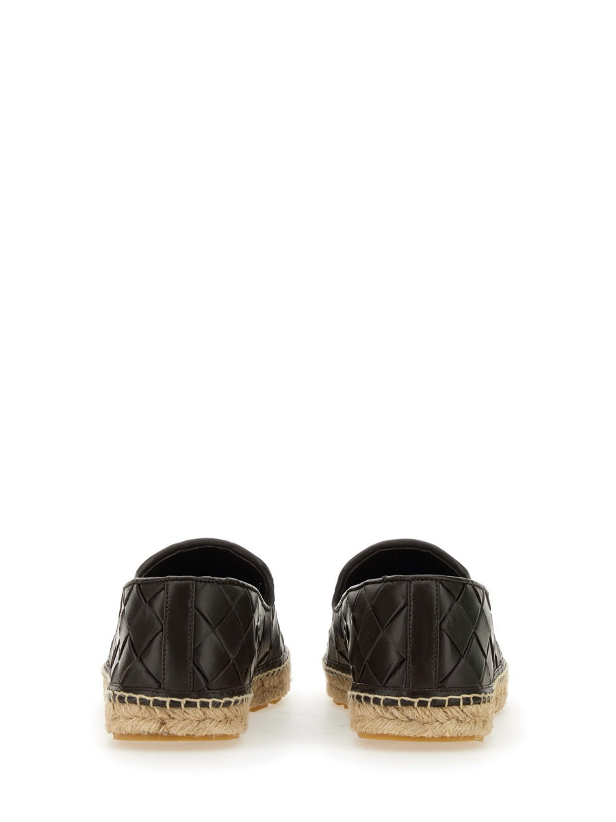 Bottega Veneta Men Leather Espadrille