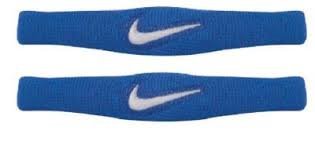 Nike Skinny Dri-Fit Bands (One Pair Deep Royal/White)