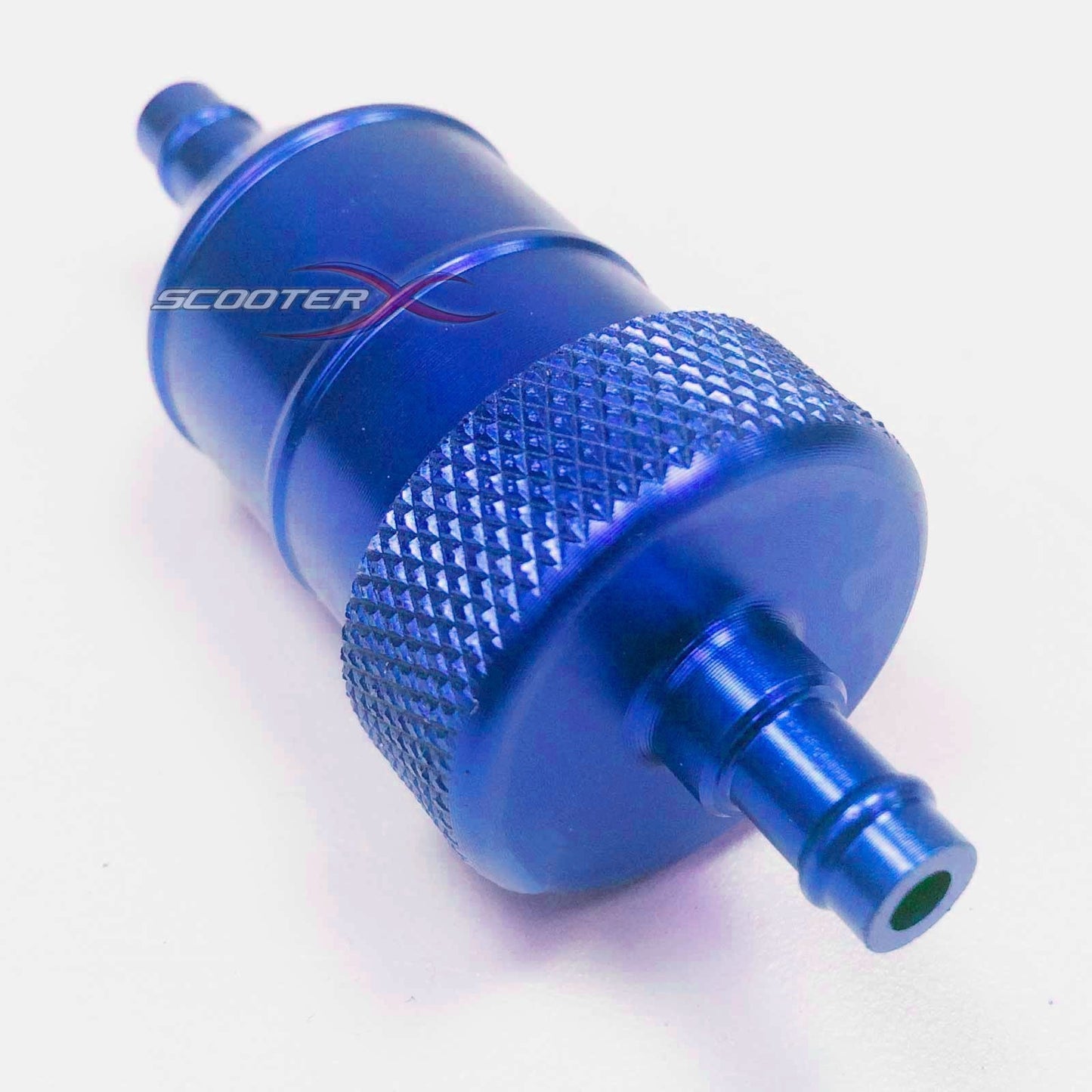 Aluminum Inline Fuel Filter 1/4" Flanges