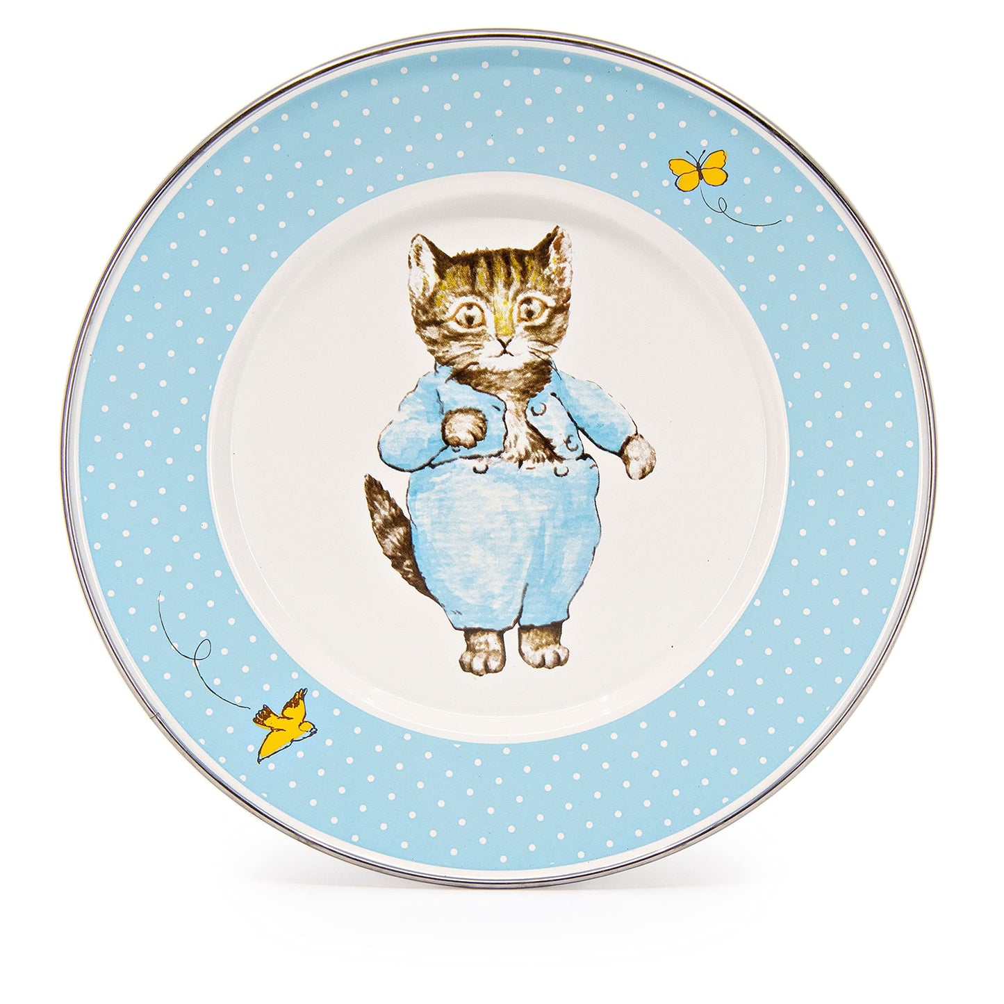 Golden Rabbit Enamelware 3-piece Child Dinner Sets