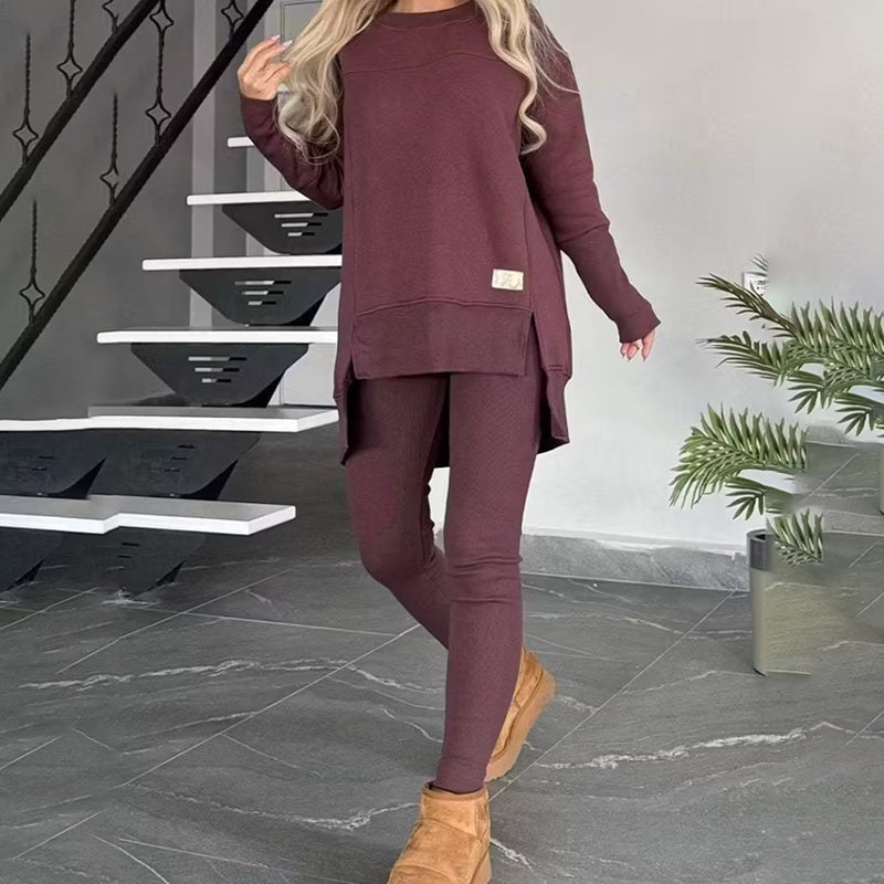 Conjunto de salón de 2 piezas para mujer