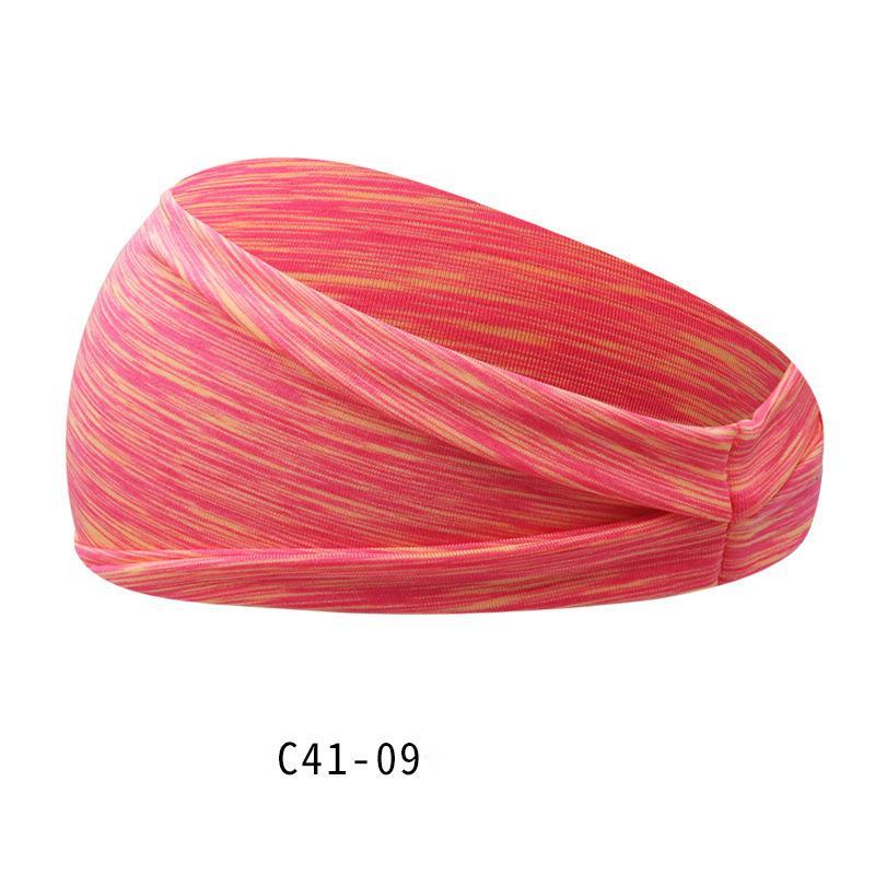 Hairband Sweat-absorbent Solid Color Fashion Yoga