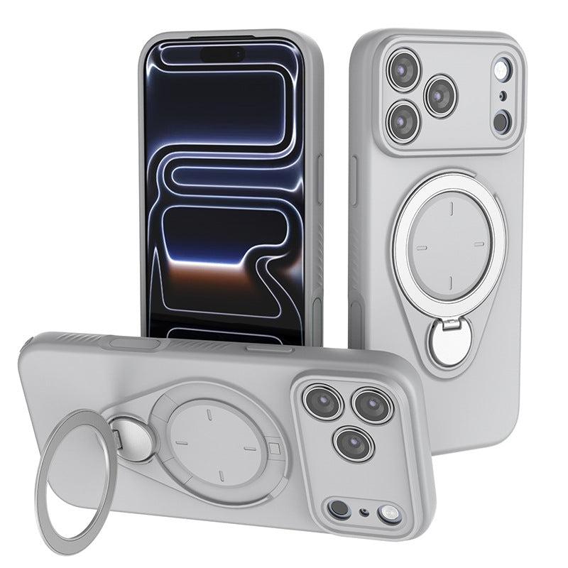 Magnetic Skin Feel Bracket Drop Proof Phone Case