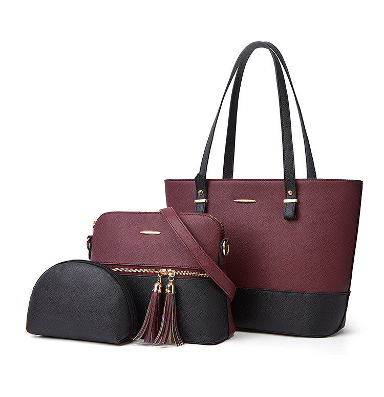 Women's Atmospheric Three-Piece Travel Bag Set