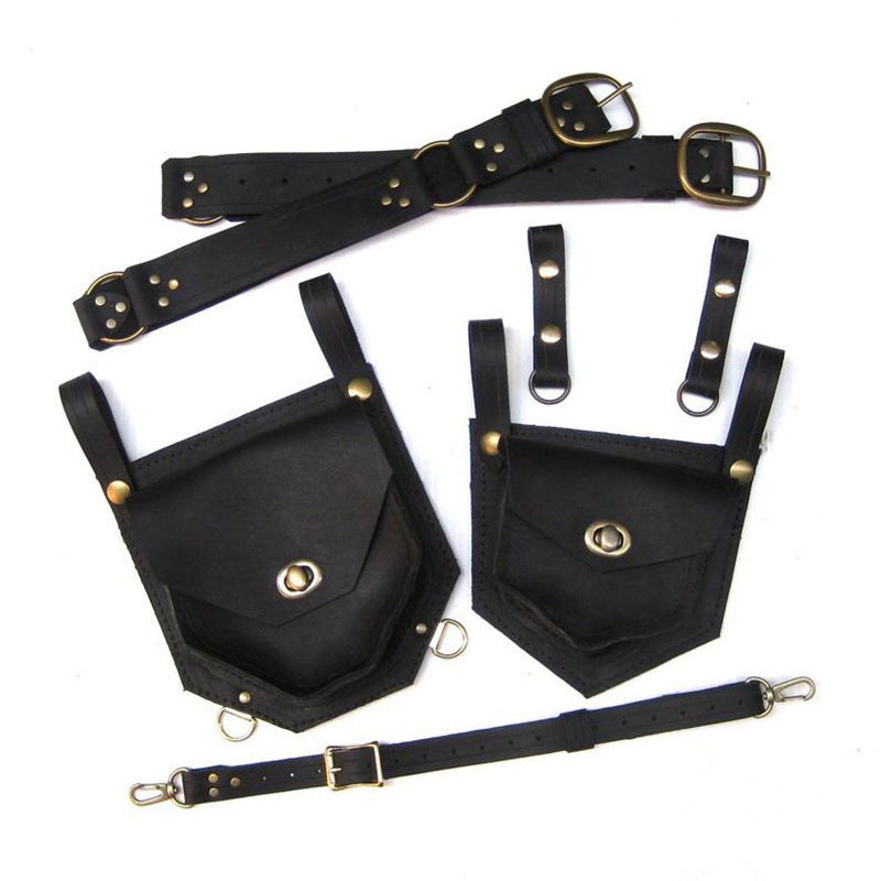 Medieval Renaissance Samurai PU Satchel