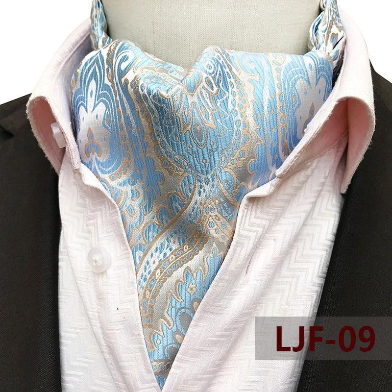 Men's Jacquard Polyester Scarf