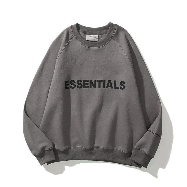 Essentials Hoodie Women and Men Reflective Letters