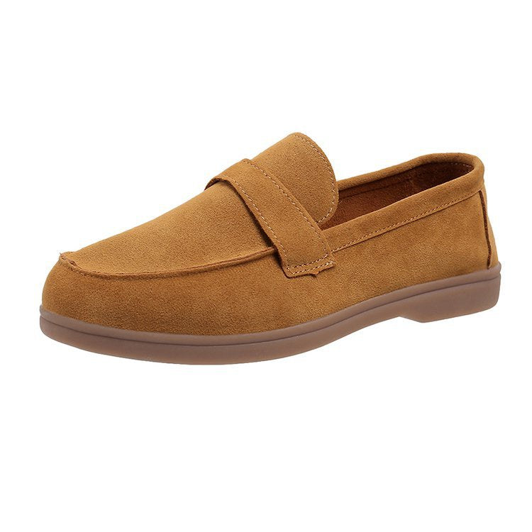 Casual Suede Loafer Flats