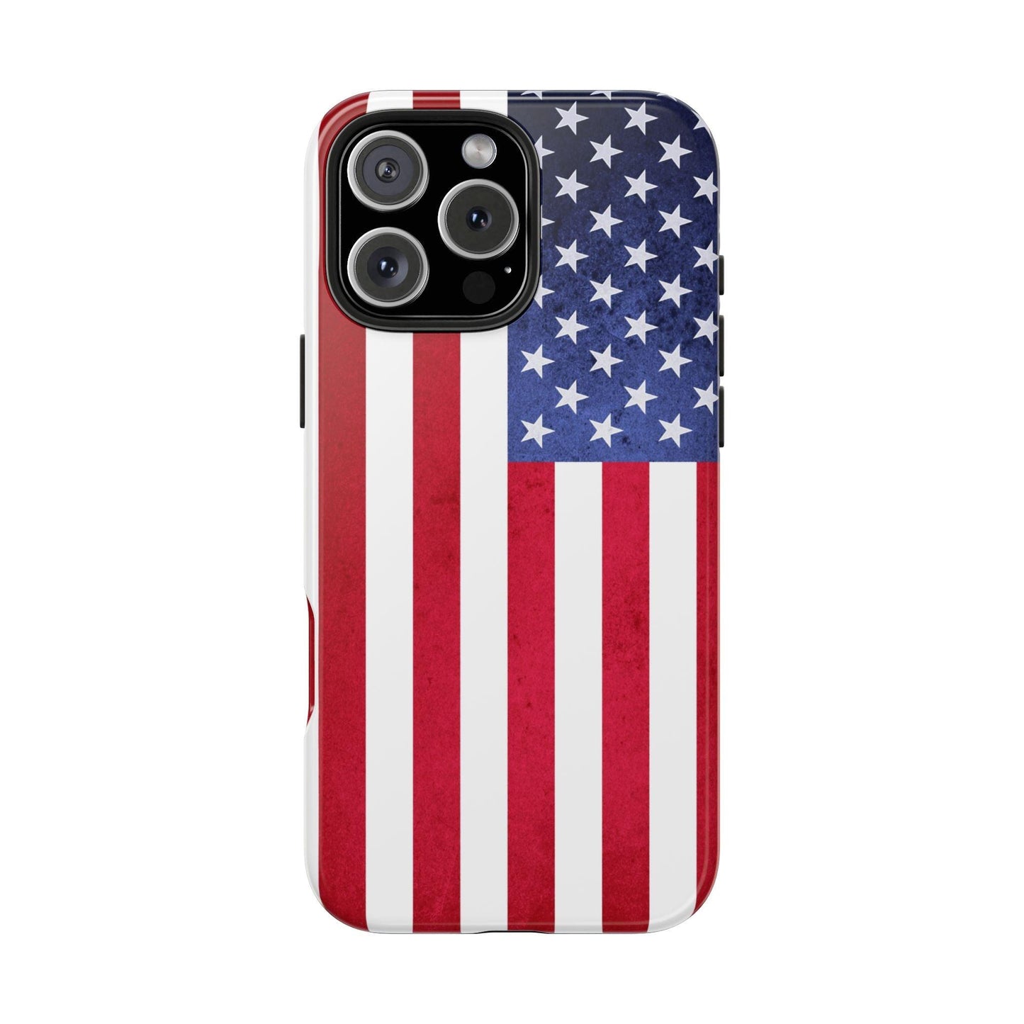 USA Flag Printed Tough Phone Cases