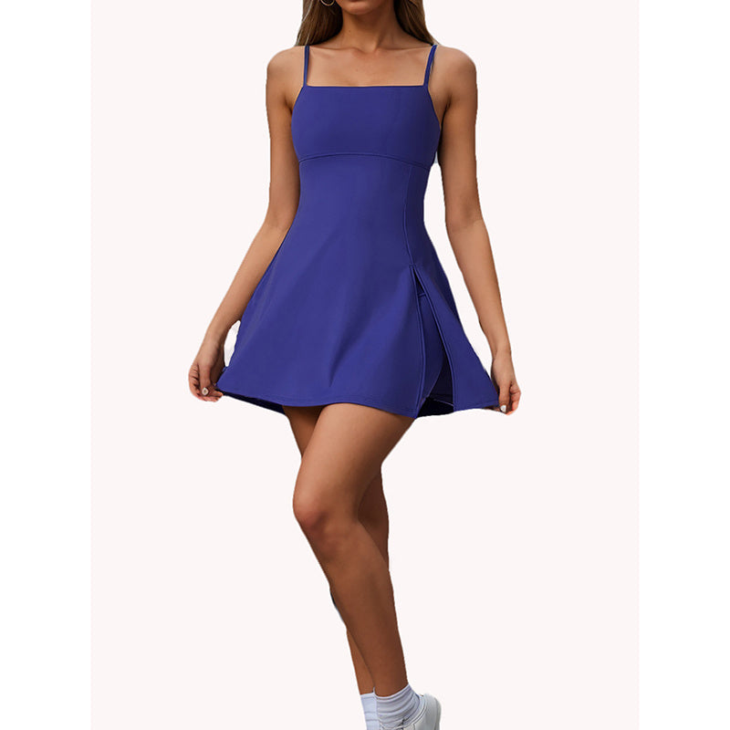 Vestido de tenis de tirantes para mujer