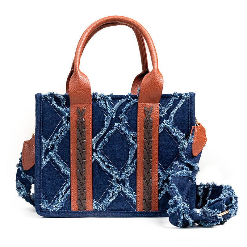 Women's Hand-Woven Messenger Bag