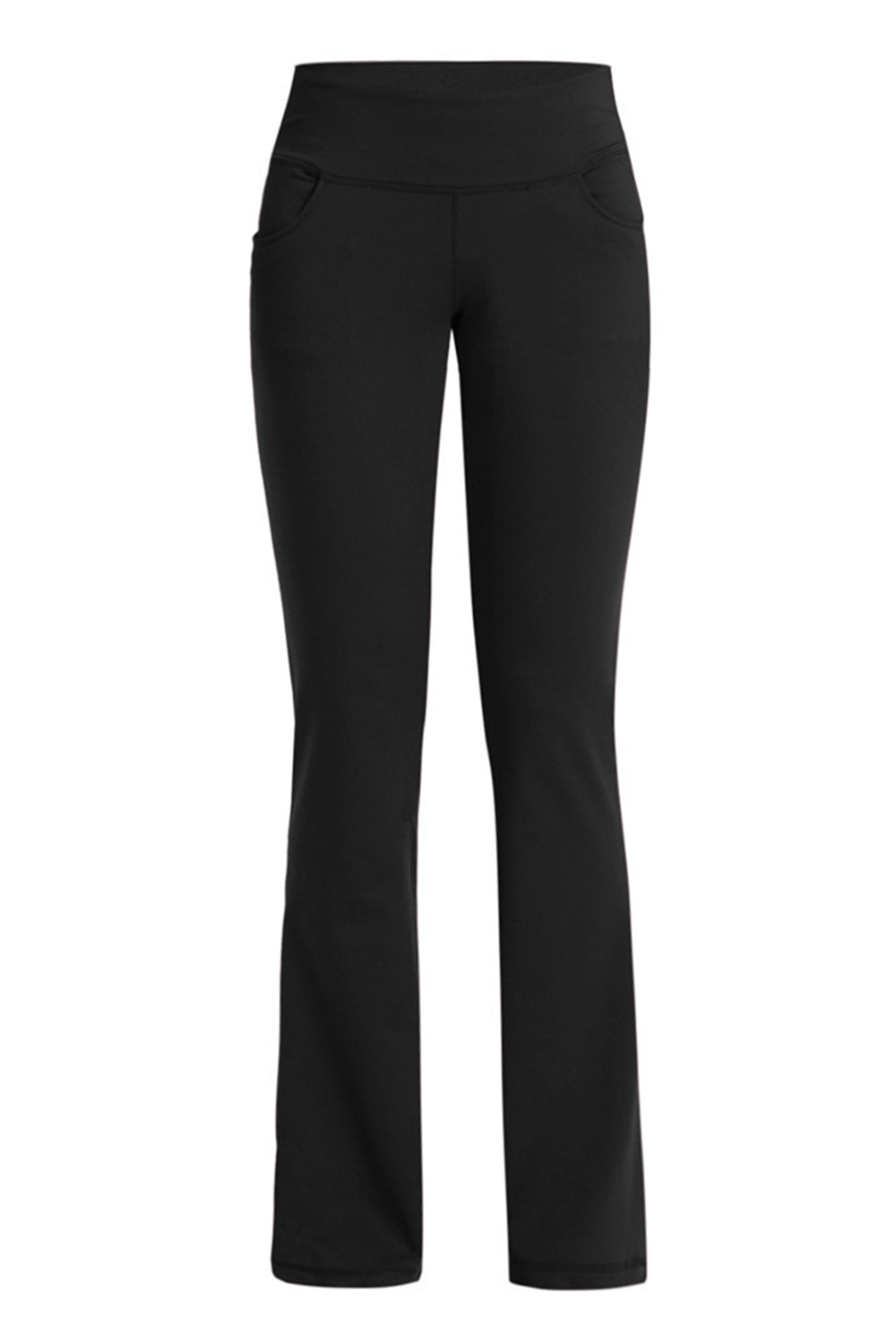 Pantalones deportivos de talle alto con bolsillos