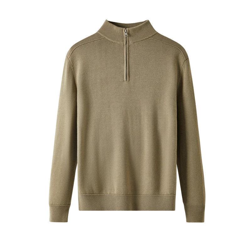 Men's Casual Thickened Wool Base Sweater