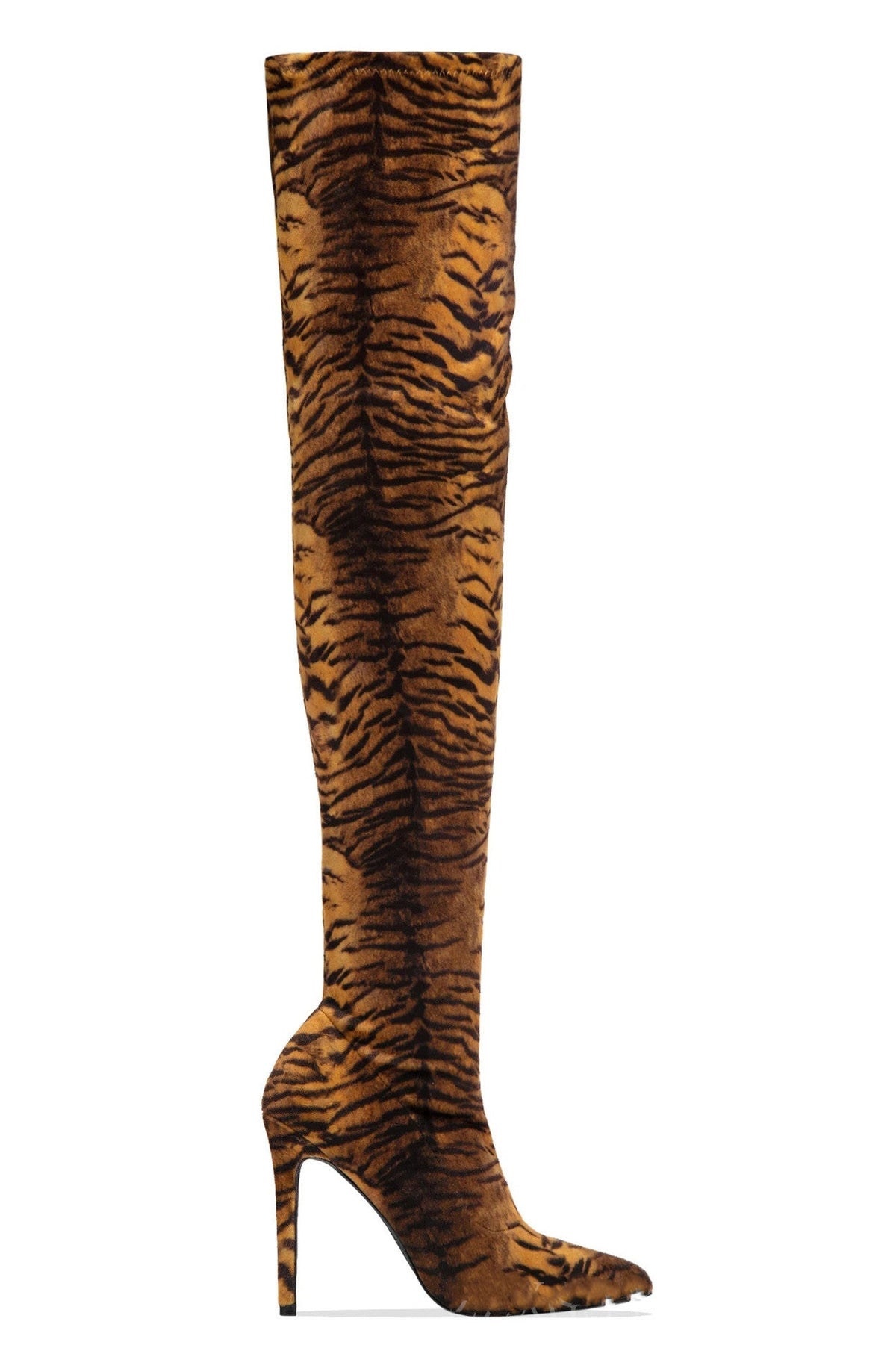 Women's High-Heel Side Zipper Boots