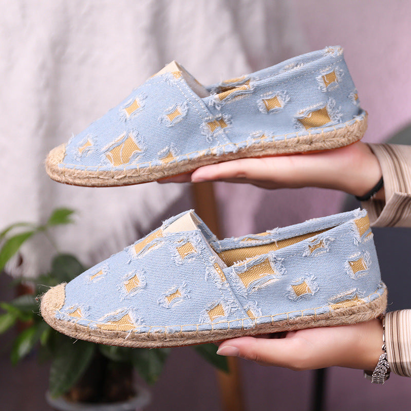Personality Slip-on Canvas Loafers
